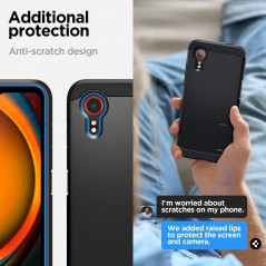 Kryt Spigen Tough Armor na Samsung Galaxy Xcover7 Černý