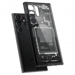 Kryt Spigen Ultra Hybrid na Samsung Galaxy S23 Ultra 5G Křišťálově čistý  Zero one