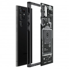 Kryt Spigen Ultra Hybrid na Samsung Galaxy S23 Ultra 5G Křišťálově čistý  Zero one