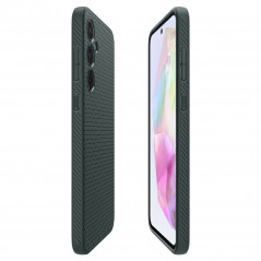 Kryt Spigen  Liquid Air na Samsung Galaxy A35 Temně zelená
