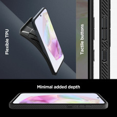 Kryt Spigen  Liquid Air na Samsung Galaxy A35 Matná černá