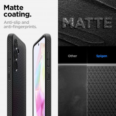 Kryt Spigen  Liquid Air na Samsung Galaxy A35 Matná černá