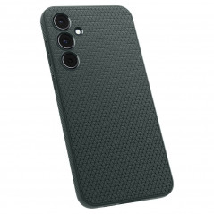 Kryt Spigen  Liquid Air na Samsung Galaxy A55 Temně zelená