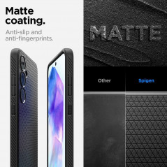 Kryt Spigen  Liquid Air na Samsung Galaxy A55 Matná černá