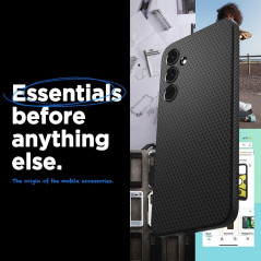 Kryt Spigen  Liquid Air na Samsung Galaxy A55 Matná černá