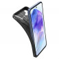 Kryt Spigen Armor na Samsung Galaxy A55 Uhlíkové vlákno, Elegantní  Černý