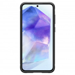 Kryt Spigen Armor na Samsung Galaxy A55 Uhlíkové vlákno, Elegantní  Černý