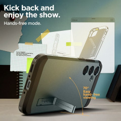 Kryt Spigen Tough Armor na Samsung Galaxy A35 Temně zelená