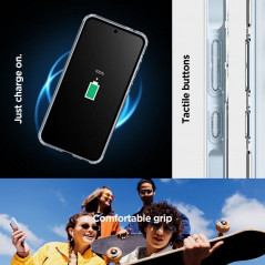 Kryt Spigen Ultra Hybrid na Samsung Galaxy A35 Křišťálově čistý  Průhledný