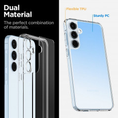 Kryt Spigen Ultra Hybrid na Samsung Galaxy A55 Křišťálově čistý  Průhledný