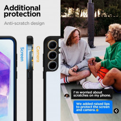 Kryt Spigen Ultra Hybrid na Samsung Galaxy A55 Křišťálově čistý  Matná černá