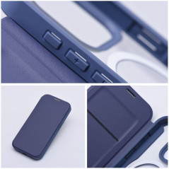 Peněženkové pouzdro Smart Mag Book na Apple iPhone 15 Pro Max Elegantní  MagSAFE  Modrý