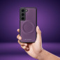 Kryt Roar Mag Morning na Samsung Galaxy A35 Elegantní  MagSAFE  Fialový (Purple)