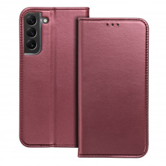 Peněženkové pouzdro Smart Magneto book na Samsung Galaxy M15 Bordový