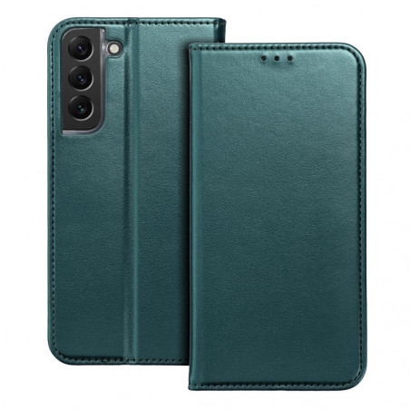 Peněženkové pouzdro Smart Magneto book na Samsung Galaxy M15 Tmavě zelený