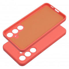 Kryt Silicone na Samsung Galaxy S24 Elegantní  Broskvový