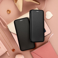Peněženkové pouzdro Book Elegance na Apple iPhone 15 Pro Elegantní  Černý
