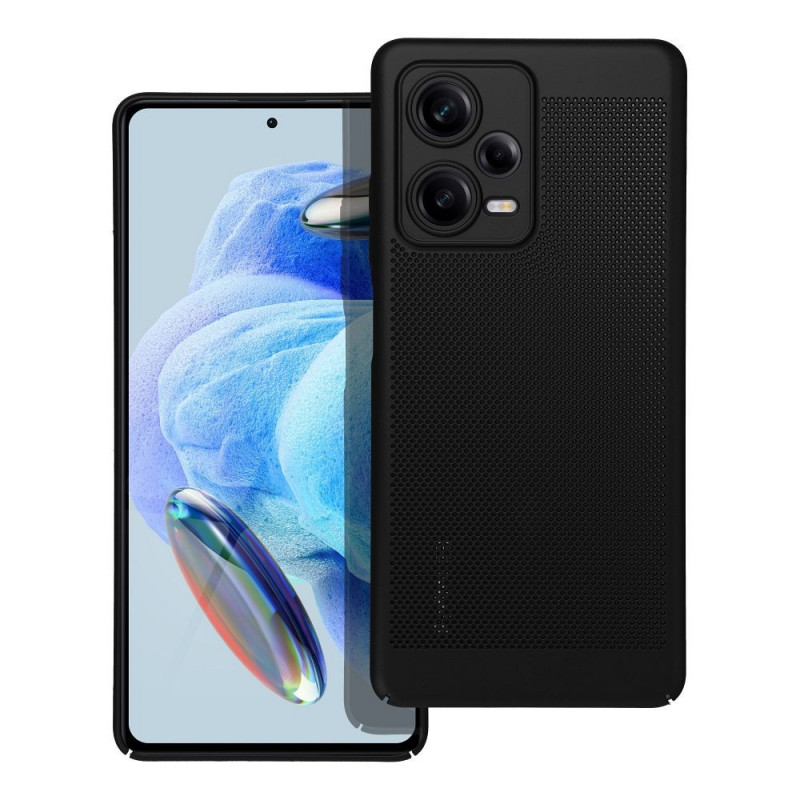 Kryt Breezy na XIAOMI Redmi Note 12 Pro Plus 5G Černý