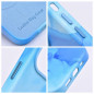 Kryt Leather Mag Cover na Apple iPhone 14 Elegantní  MagSAFE  Modrá skvrna