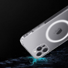 Kryt Clear Mag Cover na Apple iPhone 12 Pro MagSAFE  Průhledný