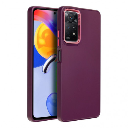 Kryt FRAME na XIAOMI Redmi Note 11 Pro 5G Elegantní  Fialový (Purple)