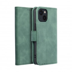 Peněženkové pouzdro TENDER Book na Apple iPhone 13 mini Zelený