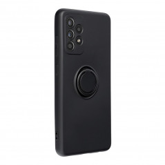 Kryt Silicone ring na Samsung Galaxy A52s 5G Černý