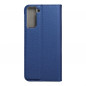 Peněženkové pouzdro Smart Case Book na Samsung Galaxy S21 Plus 5G Tmavší modrý
