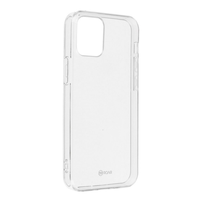 Kryt Roar Jelly Case na Apple iPhone 12 mini Průhledný