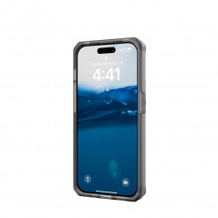 Kryt Urban Armor Gear Plyo na Apple iPhone 15 Pro Prémiové pouzdro  MagSAFE  Popelavý