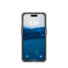 Kryt Urban Armor Gear Plyo na Apple iPhone 15 Pro Prémiové pouzdro  MagSAFE  Popelavý
