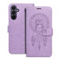 Peněženkové pouzdro MEZZO Book na Samsung Galaxy A15 LTE Lapač snů  Fialový (Purple)