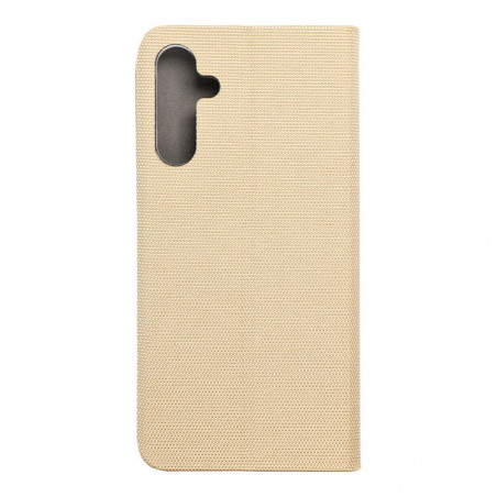 Peněženkové pouzdro Sensitive Book na Samsung Galaxy A15 5G Zlatý