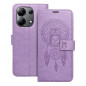 Peněženkové pouzdro MEZZO Book na XIAOMI Redmi Note 13 4G Lapač snů  Fialový (Purple)