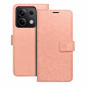 Peněženkové pouzdro MEZZO Book na XIAOMI Redmi Note 13 5G Mandala  Světle broskvový