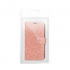 Peněženkové pouzdro MEZZO Book na XIAOMI Redmi Note 13 5G Mandala  Světle broskvový