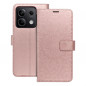 Peněženkové pouzdro MEZZO Book na XIAOMI Redmi Note 13 5G Mandala  Růžovo-zlatý