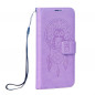 Peněženkové pouzdro MEZZO Book na XIAOMI Redmi Note 13 5G Lapač snů  Fialový (Purple)