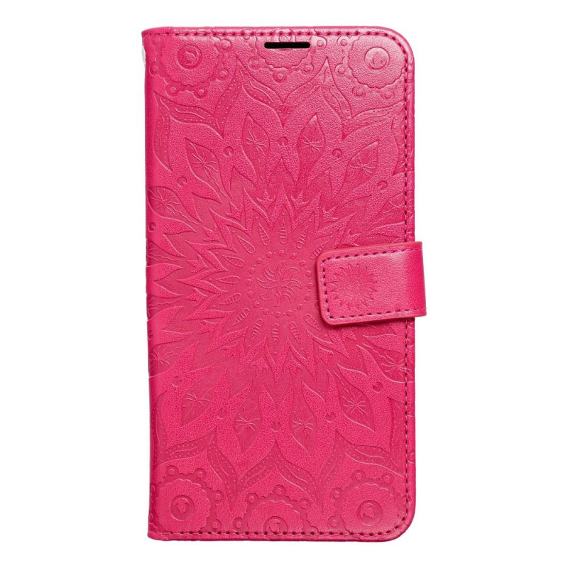 Peněženkové pouzdro MEZZO Book na XIAOMI Redmi Note 13 Pro Plus 5G Mandala  Purpurový