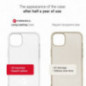 Kryt Forcell F-Protect Long Lasting na Apple iPhone 14 Průhledný
