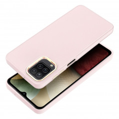 Kryt FRAME na Samsung Galaxy A12 Elegantní  Pudrově růžový 