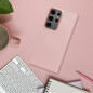 Kryt FRAME na Samsung Galaxy A12 Elegantní  Pudrově růžový