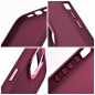 Kryt FRAME na Samsung Galaxy A12 Elegantní  Fialový (Purple)