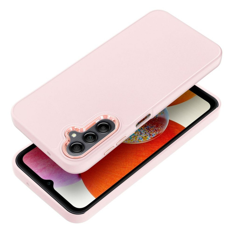 Kryt FRAME na Samsung Galaxy A14 5G Elegantní  Pudrově růžový