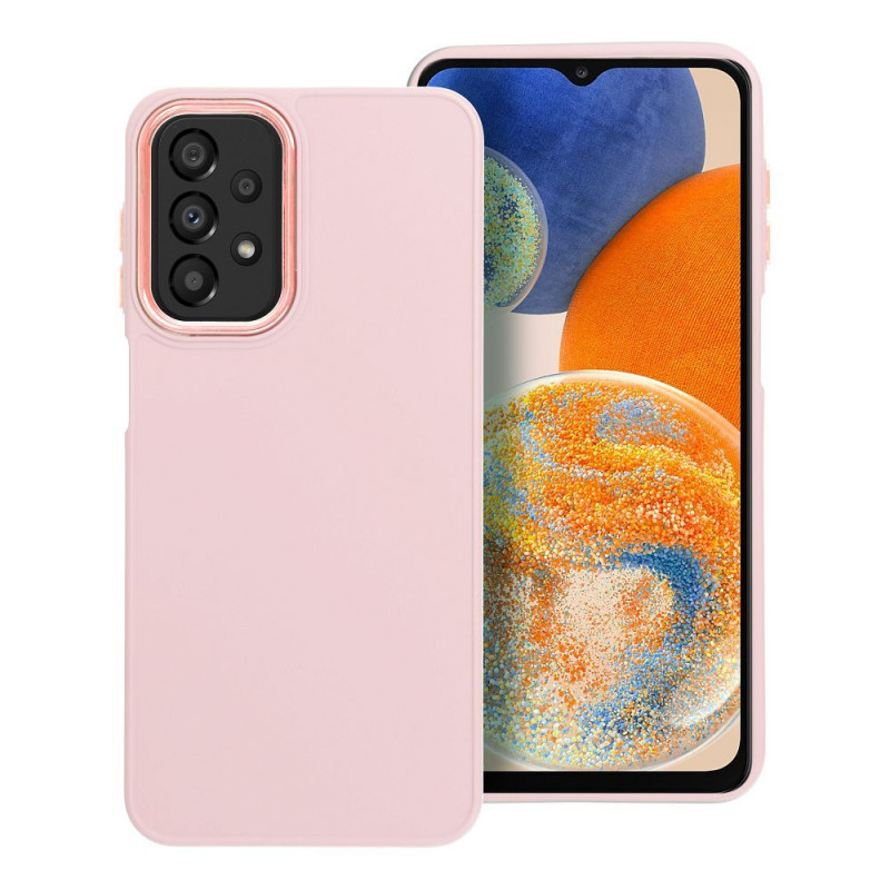 Kryt FRAME na Samsung Galaxy A23 5G Elegantní  Pudrově růžový