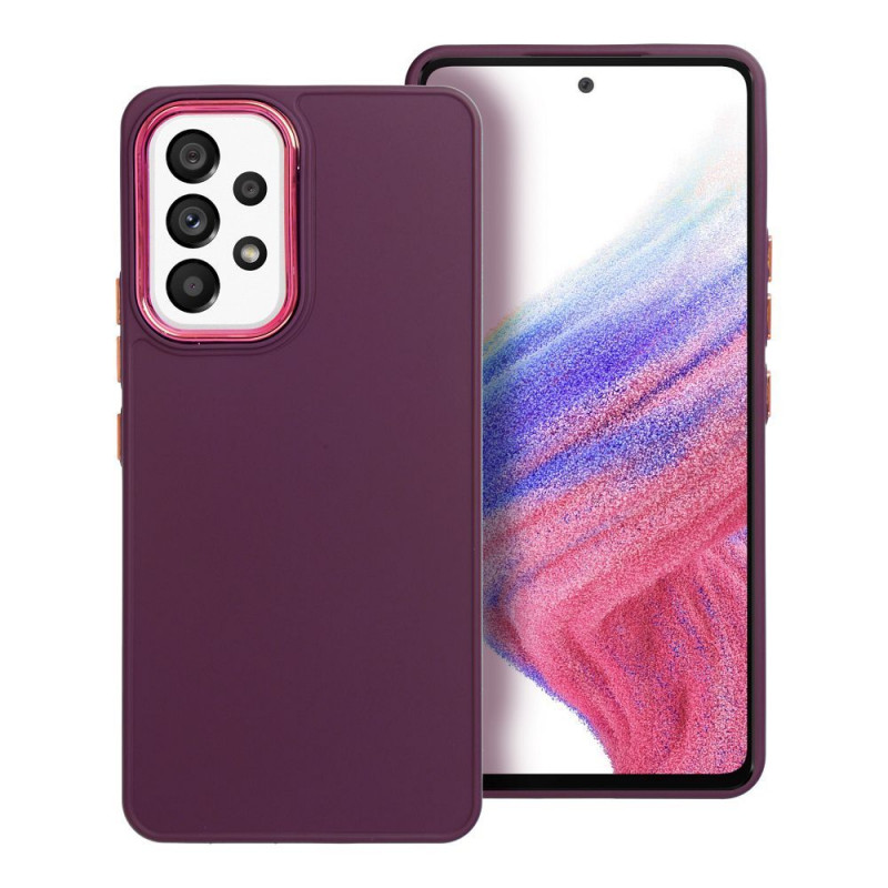 Kryt FRAME na Samsung Galaxy A53 5G Elegantní  Fialový (Purple)