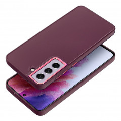 Kryt FRAME na Samsung Galaxy S21 FE 5G Elegantní  Fialový (Purple)