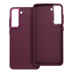 Kryt FRAME na Samsung Galaxy S21 FE 5G Elegantní  Fialový (Purple)