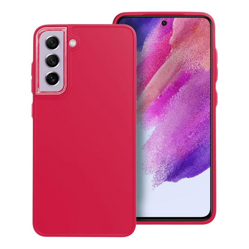 Kryt FRAME na Samsung Galaxy S21 FE 5G Elegantní  Purpurový
