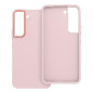 Kryt FRAME na Samsung Galaxy S22 Elegantní  Pudrově růžový